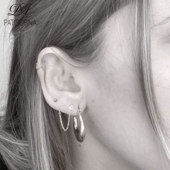 Bar Drop Chain Stud Earrings Butterfly Heart Moon Flower CZ Lightning Chain Earring Threader Dangle Earrings For Women Bar Drop Chain Stud Earrings Butterfly Heart Moon Flower CZ Lightning Chain Earring Threader Dangle Earrings For Women